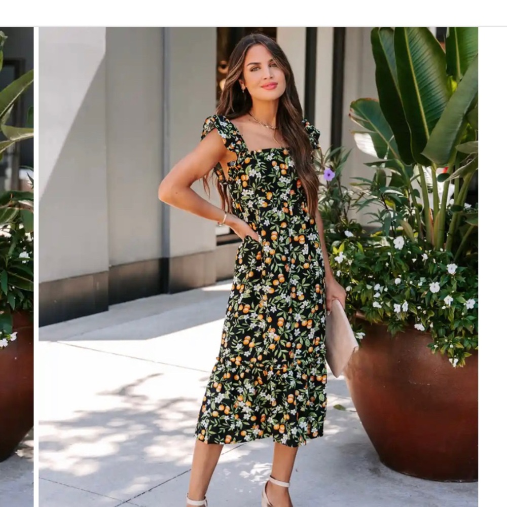 VICI floral wedding guest dress NWT